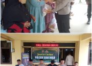 Alhamdulillah.., Polsek Siak Hulu Giat Jumat Curhat Dan Lagi Lagi Bagi Berkah Di Bulan Suci Ramadhan 1446 H