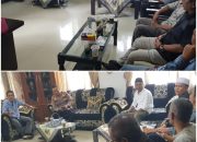 Silaturahmi.., Kapolsek Siak Hulu Hadiri Halal Bihalal dan Rapat Koordinasi Kepala Desa Se-kecamatan Siak Hulu