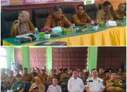 Sosialisasi Percepatan Pembentukan Koperasi Desa/Kelurahan Merah Putih Dari 4 Kecamatan Digelar Di Kecamatan Kampar Kiri Hilir