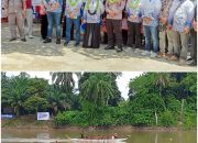 Bupati Kampar Diwakili Wakil Bupati Kampar Resmikan Event Pacu Sampan HUT Ke-22 Desa Tanjung Balam