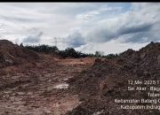 Gawat.. !!! Kades  Anton Nainggolan Sebut  Galian C Miliknya Akan Digunakan Untuk Pasar