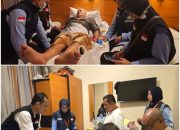 Lapor Gubernur Riau, TIM KESEHATAN HAJI KLOTER 4 BTH Pekanbaru-Riau, Solid dan Dedikasi Tinggi dalam Layani Jemaah Haji