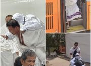 Luar Biasa, Iptu Riko Rizki Masri, S.H, M.H Pengabdian Tanpa Batas, Menolong Lansia di Padang Arafah.