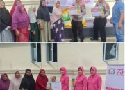 Polsek Siak Hulu Bersama Bhayangkari Peduli Salurkan Bansos Sambut HUT Bhayangkara Ke-79