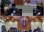 Terima Kasih Kapolsek Siak Hulu, Bhabinkamtibmas Pandau Jaya Amankan Natal Toga Manalu, Boru, Bere, Ibabere Se-Pasir Putih