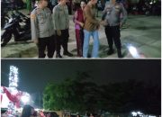 Luar Biasa..!! Cuaca Ekstrem, Kapolsek Siak Hulu Sempatkan Patroli Ke Beberapa Gereja Yang Melaksanakan Ibadah Malam Tahun Baru 2026