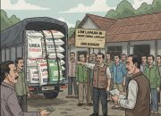 Diduga Ditumpangi Pupuk Lain dan Biaya Bongkar Dibebankan ke Petani, Distribusi Pupuk Bersubsidi Ngargosari Dipertanyakan