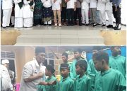 Sambut Ramadhan 1447 H, PJ Kades Desabaru Santuni Anak Yatim, Camat Siak Hulu Turut Hadir