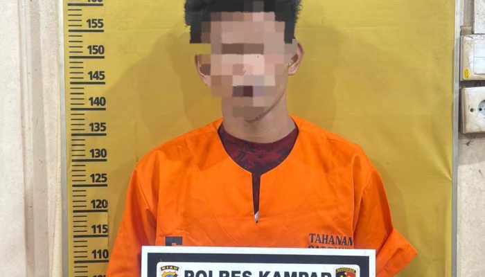 Nikmat Membawa Sengsara, Pelaku Pencabulan Akhirnya Ditangkap Polres Kampar