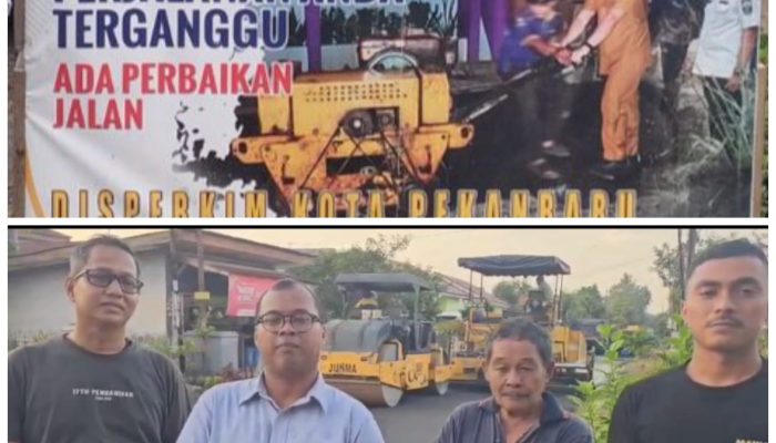 Ketua RT 02 RW 08 Siswanto : Terimakasih Pak Walikota Pekanbaru H. Agung Nugroho, S.E, M.M Jalan Kami Sekarang Sudah Mulus Dan Nyaman