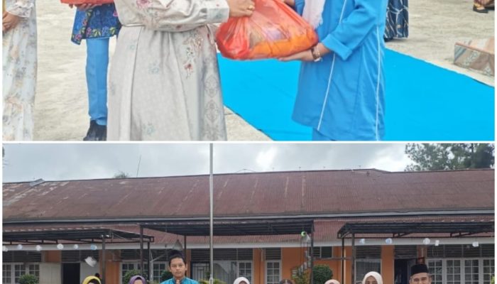 SMA Negeri 2 Siak Hulu Tutup Ramadhan 1447 H dengan Santunan 117 Anak Yatim dan Piatu