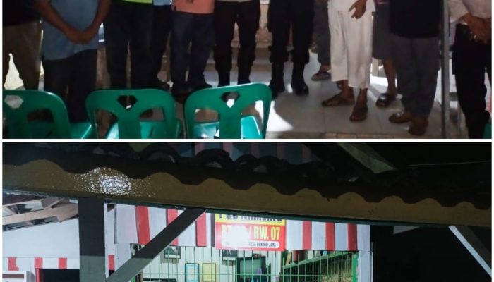 Kapolsek Siak Hulu Laksanakan Giat Patroli Sambang Pos Satkamling