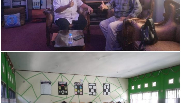 Pimpinan Pengurus Pusat LCI-RIAU, Ketum dan Sekum Tinjau Langsung Pelaksanaan TKA di SMAN 1 Siak Hulu