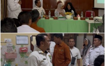 Tim Penilai Provinsi Riau dan Dinkes Kampar Lakukan Visitasi ke Puskesmas Sungai Pagar Untuk Perpanjangan Izin Operasional