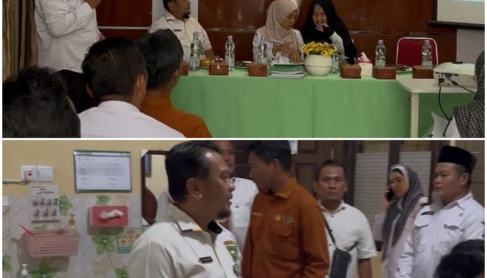 Tim Penilai Provinsi Riau dan Dinkes Kampar Lakukan Visitasi ke Puskesmas Sungai Pagar Untuk Perpanjangan Izin Operasional