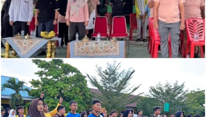 SMPN 1 Siak Hulu Jadi Tuan Rumah Pembukaan O2SN 2026 Tingkat SMP/MTs Se-Kecamatan Siak Hulu