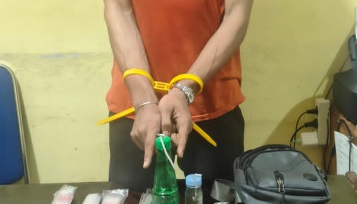 Lagi-Lagi..!! Tim Opsnal Polsek Siak Hulu Berhasil Tangkap 1 Pelaku Narkoba Dan 2 Rekannya Berhasil Kabur, Sita 10,59 Gram Sabu