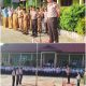 Kapolsek Siak Hulu Pimpin Upacara Bendera di SMPN 6 Serukan Anti Narkoba, dan Green Policing Tanam Pohon Matoa