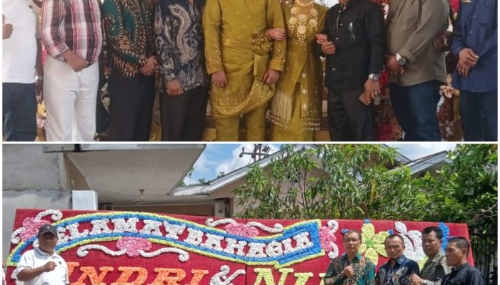 Selamat Berbahagia..! KELBES LCI Hadiri Resepsi Pernikahan Ananda Indri Dan Nino, Semoga Menjadi Keluarga Sakinah Mawaddah