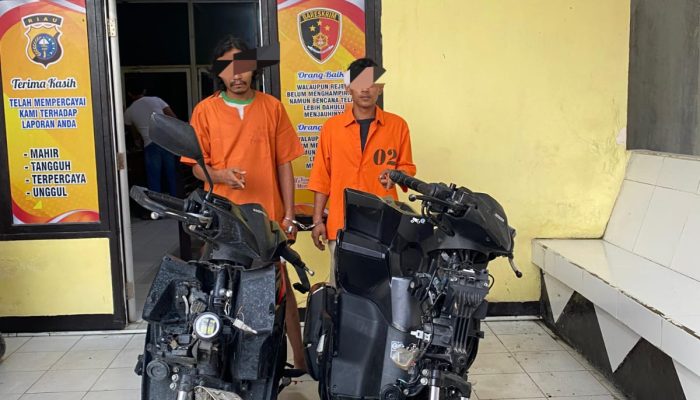 Luar Biasa..! Gerak Cepat, Unit Reskrim Polsek Tapung Berhasil Tangkap Dua Pelaku Curas Beri Hadiah Timah Panas