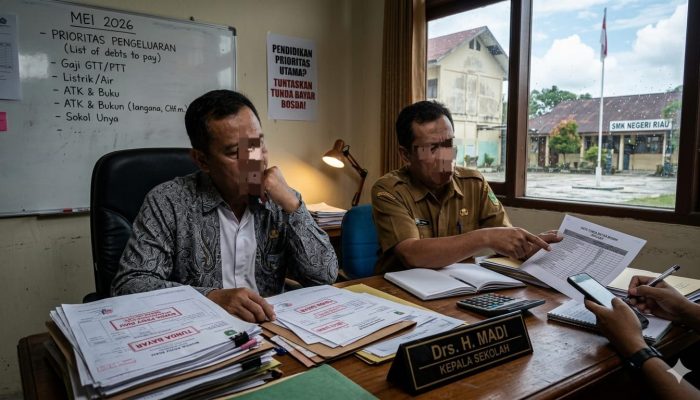 Jeritan Kepsek di Riau : Masuk Mei 2026, Tunggakan Dana BOSDA Belum Juga Tuntas, Ormas LCI Desak Pemprov Riau Segera Bertindak