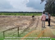 Kapolsek Siak Hulu Kembali Cek Lahan Jagung 10 Hektare di Pangkalan Baru, Pastikan Progres Tepat Target
