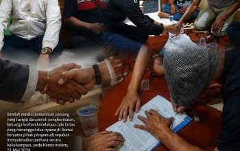 Ketika Empati dan Kemanusiaan Dikedepankan, Polimik Kecelakaan Maut di Dumai Diselesaikan Damai