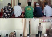 Kapolsek Siak Hulu Sambangi Masjid Nurul Ikhlas, Gencarkan Pesan Kamtibmas dan Keselamatan Lalu Lintas