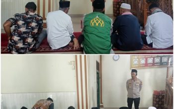 Kapolsek Siak Hulu Sambangi Masjid Nurul Ikhlas, Gencarkan Pesan Kamtibmas dan Keselamatan Lalu Lintas