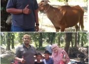 Ketua Bid Sosial Ormas LCI-Riau M Abdul Goffar Surbakti Rayakan Idul Adha 1447 H, Sembelih Hewan Kurban