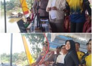 H. Edi Badri, S.H, M.Si Hadiri Pacu Sampan Mini Desa Lubuk Siam, Buka Acara dan Siapkan Hadiah Jutaan Rupiah