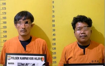 Tim Opsnal Reskrim Polsek Kampar Kiri Hilir Tangkap 2 Pelaku Pengeroyokan dan 1 Pelaku Kabur