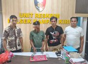 Tim Opsnal Reskrim Polsek Kampar Kiri Amankan 1 Tersangka Inisial ML, Sita BB 10,91 Gram Sabu