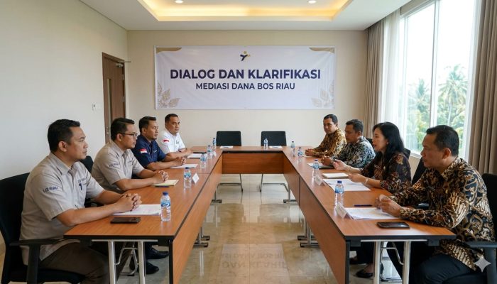 Redam Isu Miring Dana BOS, Ormas LCI Riau Mediasi Dialog Bersama Kepala SMAN/SMKN Wilayah Pekanbaru dan Kampar