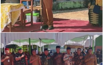 Inisiatif Ketua Komite Bersama Wali Siswa Kelas IX UPT SMPN 6 Siak Hulu, Sukseskan Acara Petpisahan