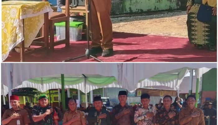 Inisiatif Ketua Komite Bersama Wali Siswa Kelas IX UPT SMPN 6 Siak Hulu, Sukseskan Acara Petpisahan