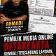 Pemilik Media Online Detakfakta Kembali Tersandung Laporan, Ahmadi Ancam Salah Satu Pemimpin Redaksi