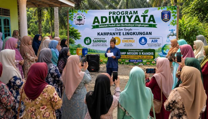 SMP Negeri 9 Kandis Menuju Adiwiyata Nasional 2026Membangun Generasi Peduli dan Berbudaya Lingkungan