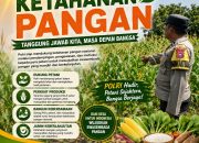 Bhabinkamtibmas Desa Pandau Jaya Tinjau Langsung Lahan Jagung Warga, Dukung Program Ketahanan Pangan Nasional