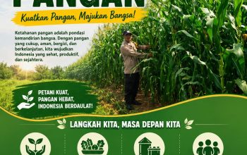 Bhabinkamtibmas Desa Tanah Merah Aktif Monitor Lahan Jagung Warga, Wujud Dukungan Polri Terhadap Ketahanan Pangan