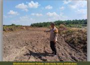 Polsek Siak Hulu Dukung Ketahanan Pangan, Pembukaan Lahan Jagung Pipil Di Desa Kepau Jaya Mulai Dilaksanakan