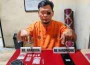 Gerak Cepat..! Polsek Tapung Tangkap Pengedar  Sabu 6,81 Gram Di Sungai Putih