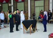 Lantik Dan Ambil Sumpah 35 Pejabat Pemkab Kampar  Wabup Kampar : Jalankan Amanah Dengan Integritas Tinggi