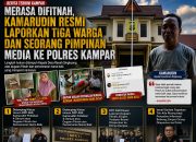 DPP AMI Kawal Laporan Dugaan Fitnah, Empat Terlapor Resmi Dilaporkan ke Polres Kampar