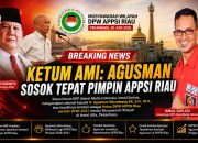 Agusman Sikumbang Nahkodai Lagi APPSI Riau Periode 2026-2031