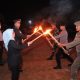 Kapolres Kampar Pimpin Upacara Taptu, Obor Kemerdekaan Dinyalakan Sebelum Pawai Menuju Lapangan Merdeka