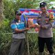 Bhabinkamtibmas Buatan Baru Polsek Kerinci Kanan Bersama Kelompok Tani Sinergi Penanaman Jagung Pipil Kuartal III 2026