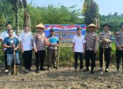 Polsek Kerinci Kanan Bersama Pemerintah Kampung Gabung Makmur Tanam Jagung Pipil Kuartal III 2026