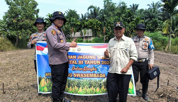Penghulu Kampung Buatan Baru Dukung Asta Cita Presiden melalui Ketahanan Pangan Jagung Pipil