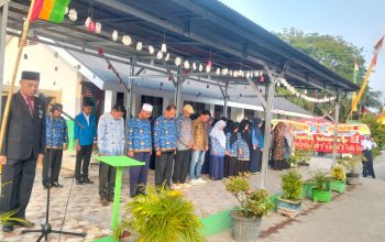 Khidmat dan Sukses, UPT SMPN 1 Siak Hulu Gelar Upacara Peringatan HUT RI ke-81